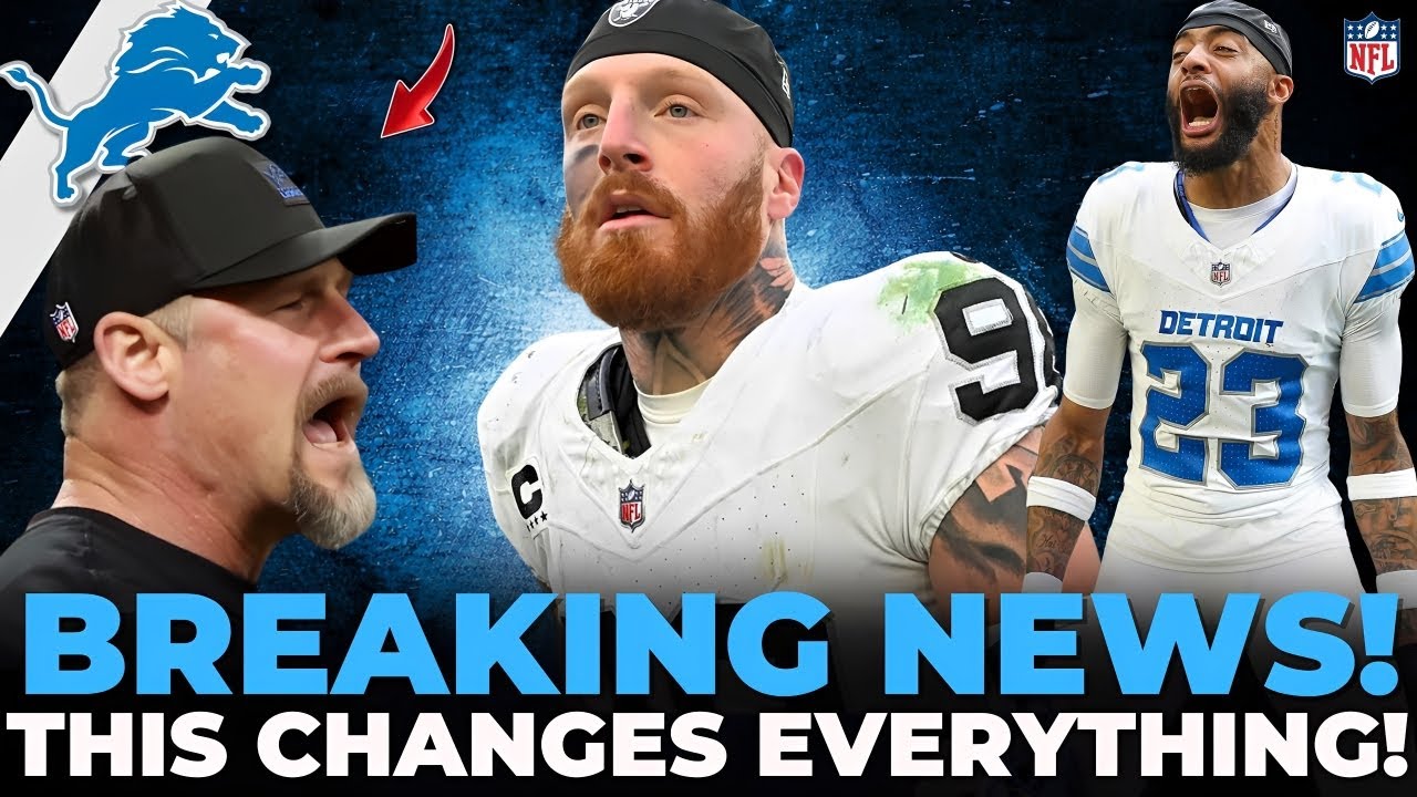 🔴СЕНСАЦИОННАЯ НОВОСТЬ!!! ЭТО ШОКИРОВАЛО ВСЕХ! ДЕТРОЙТ ЛАЙОНС СЕГОДНЯ НФЛ 2026 - ДЭН КЭМПБЕЛЛ БРЭД...
