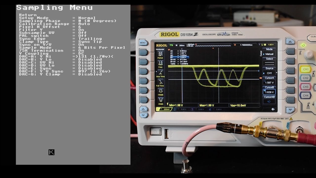 ZX81 Composite Video and RGBtoHDMI Adjustments