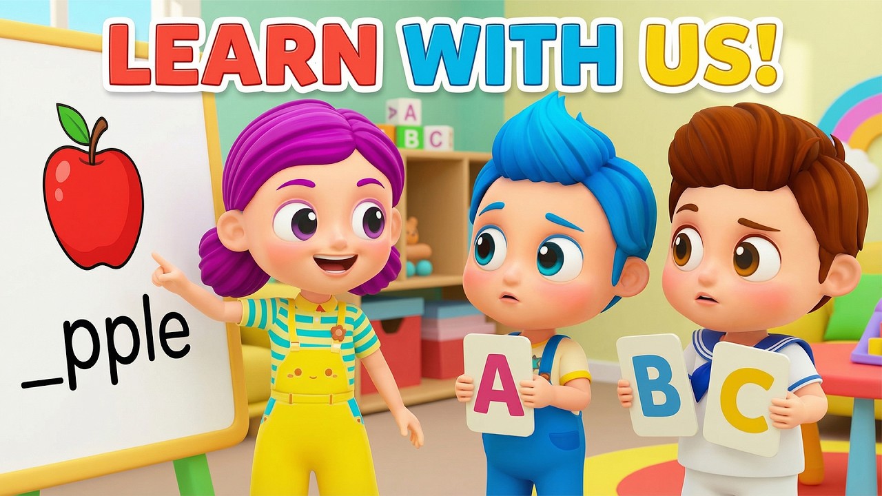 ABC Alphabet Sing-Along 🅰️ Nursery Rhymes to Boost Letter Recognition ✨ Bino Elf Funny Kids Songs
