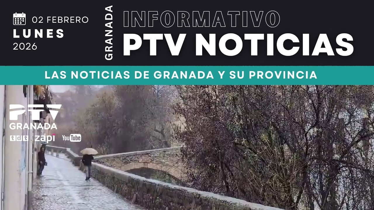 📺 PTV NOTICIAS GRANADA HD | Las borrascas no dan tregua | 2 febrero