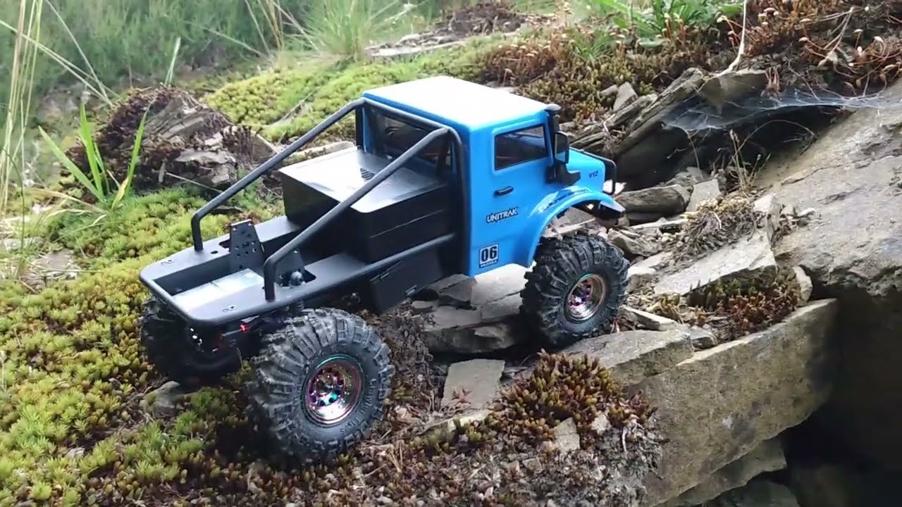 FTX 1/18th Unitrak kit built Unimog