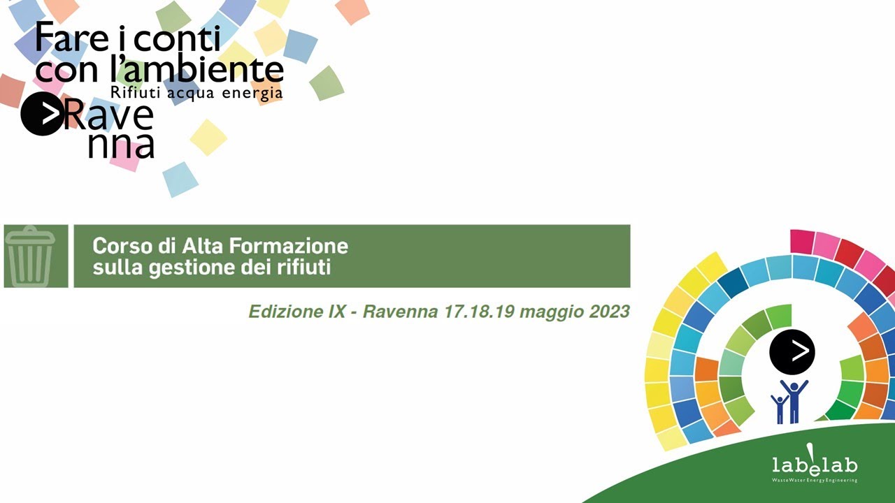 MODULO II: corso di alta formazione sulla gestione dei rifiuti