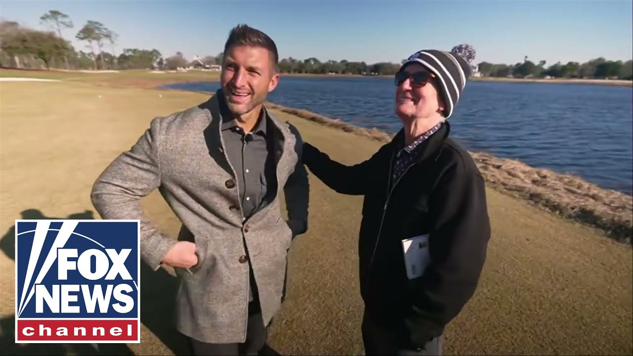 Tim Tebow showcases NEW book telling the story of Jesus' crucifixion