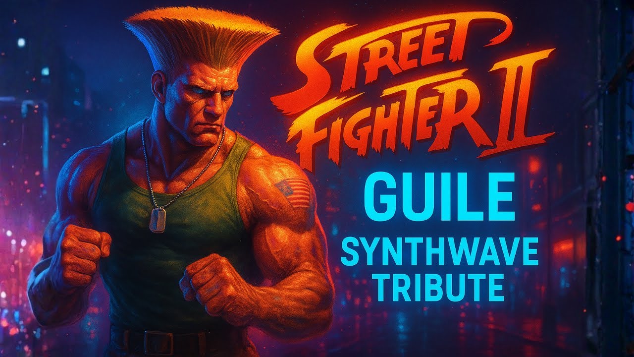 Street Fighter II • Guile Theme – Heavy Dark Synthwave Tribute (Pixel Wave)