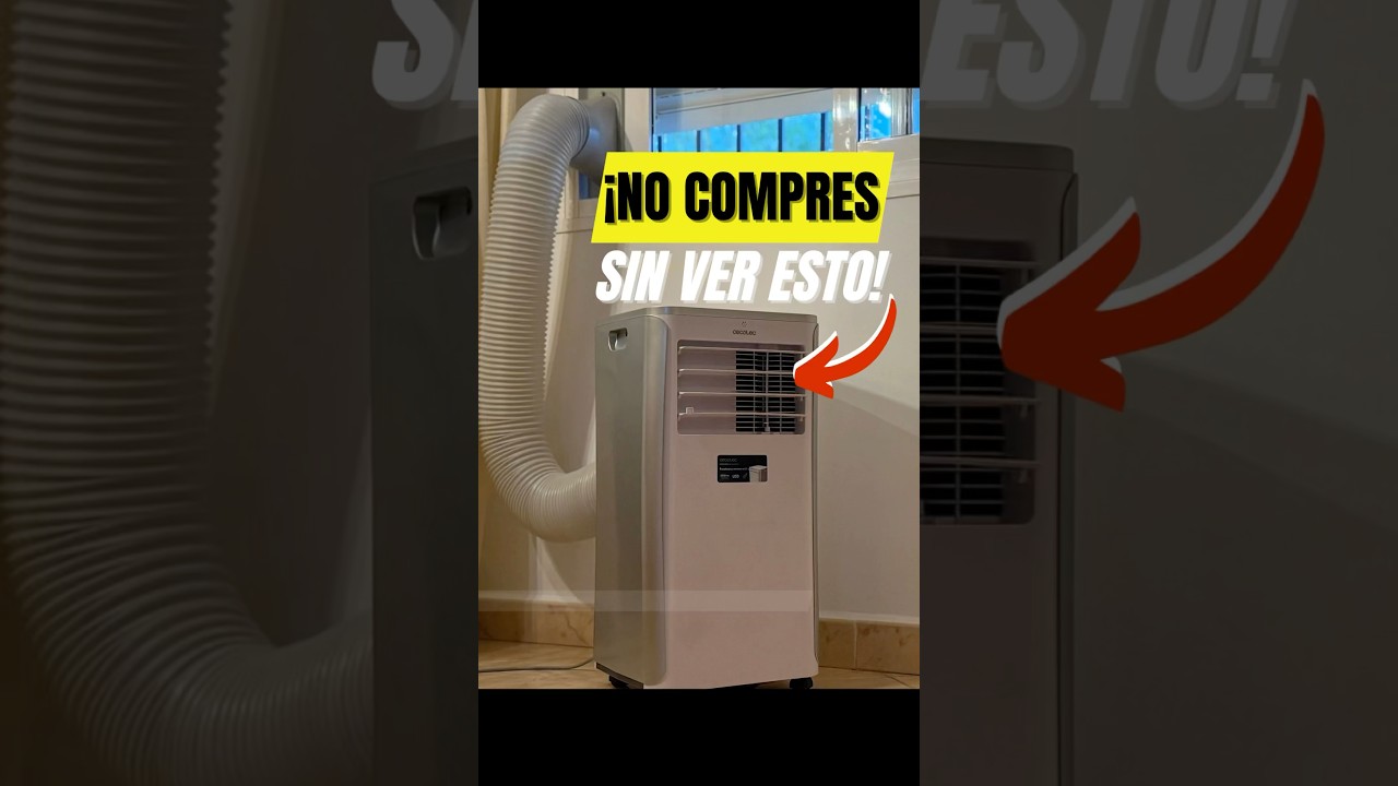 ❄️&iquest;Para qui&eacute;n es el aire acondicionado port&aacute;til? Pros y contras en 1 minuto 💨