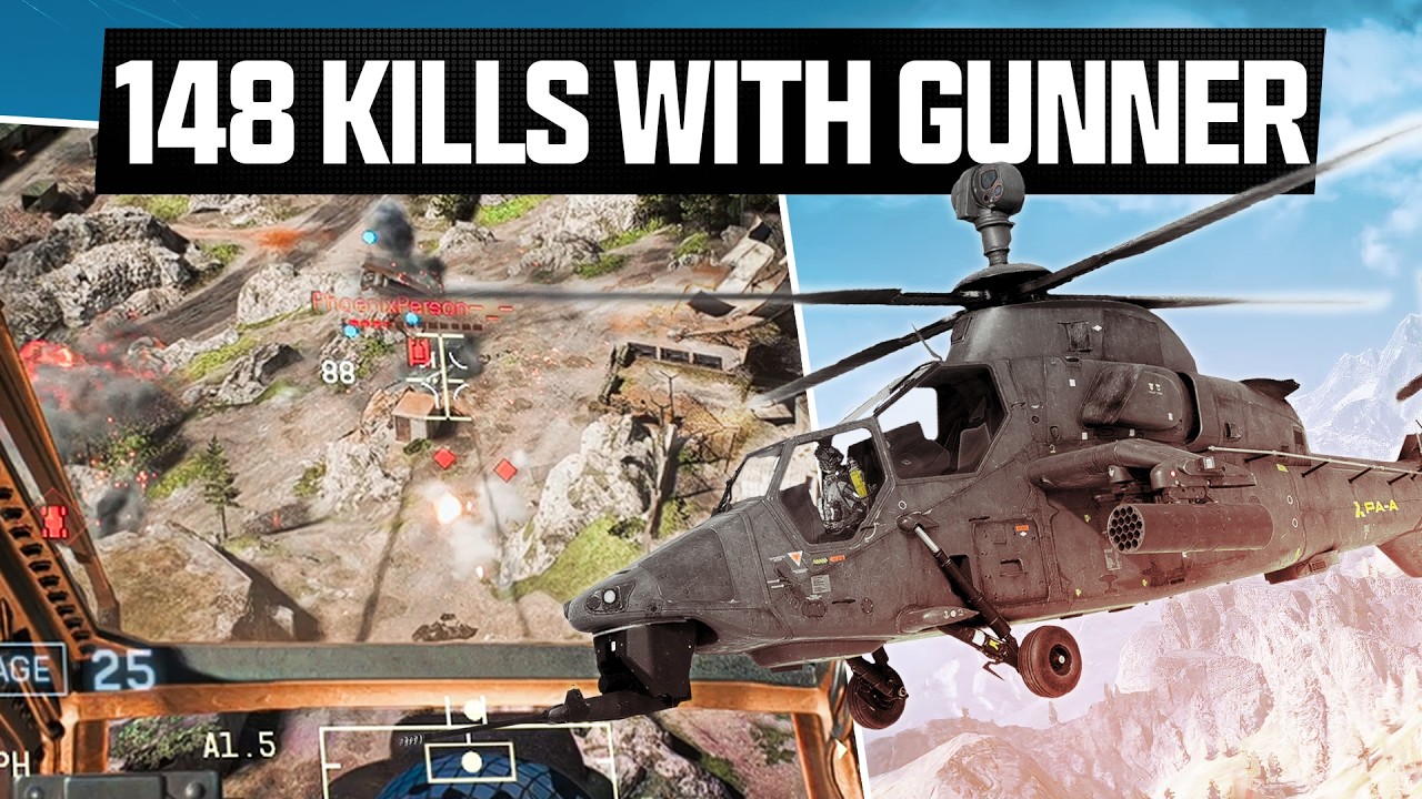 148 Kills as a DUO After TOW Nerf - Battlefield 6 Attack Helicopter