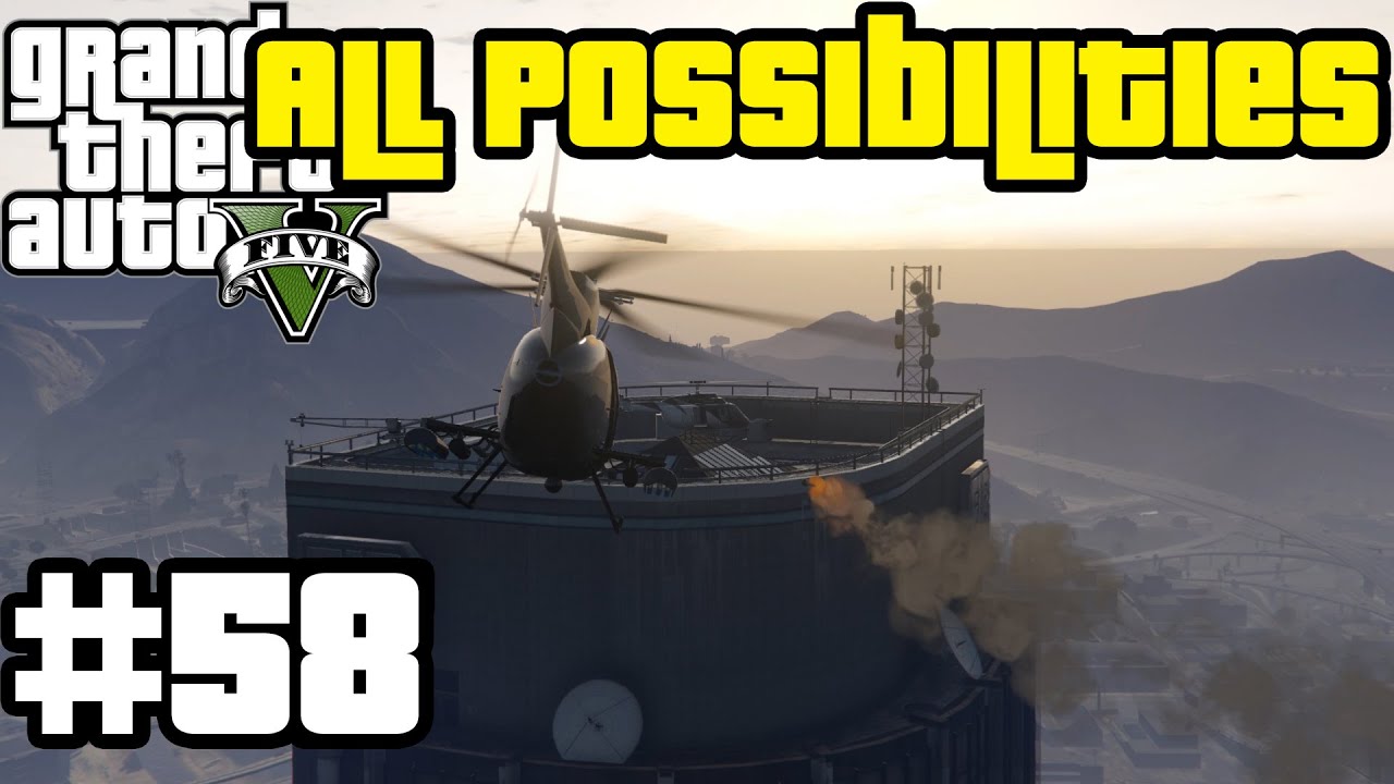 GTA V - The Bureau Raid ROOF ENTRY (All Possibilities)