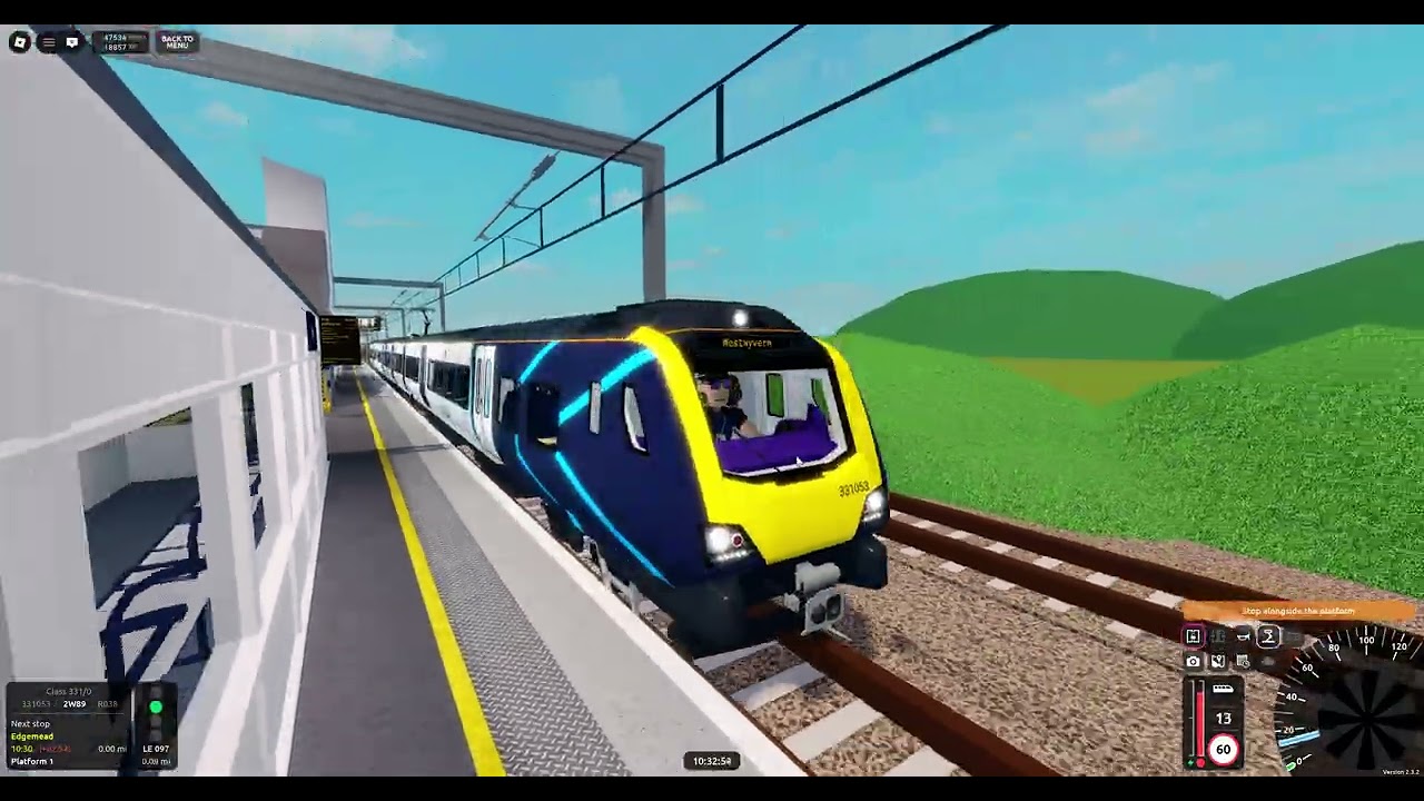 Roblox SCR v2.3.2 R038 Leighton City➡️Westwyvern (Class 331/0)