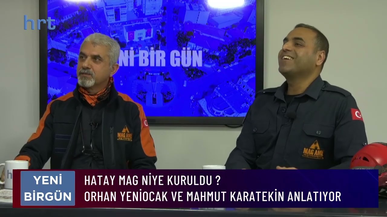 HATAY MAG AFET GÖNÜLLÜLERİ DERNEĞİ YENİ BİR GÜN'ÜN KONUĞU 16.02.2026