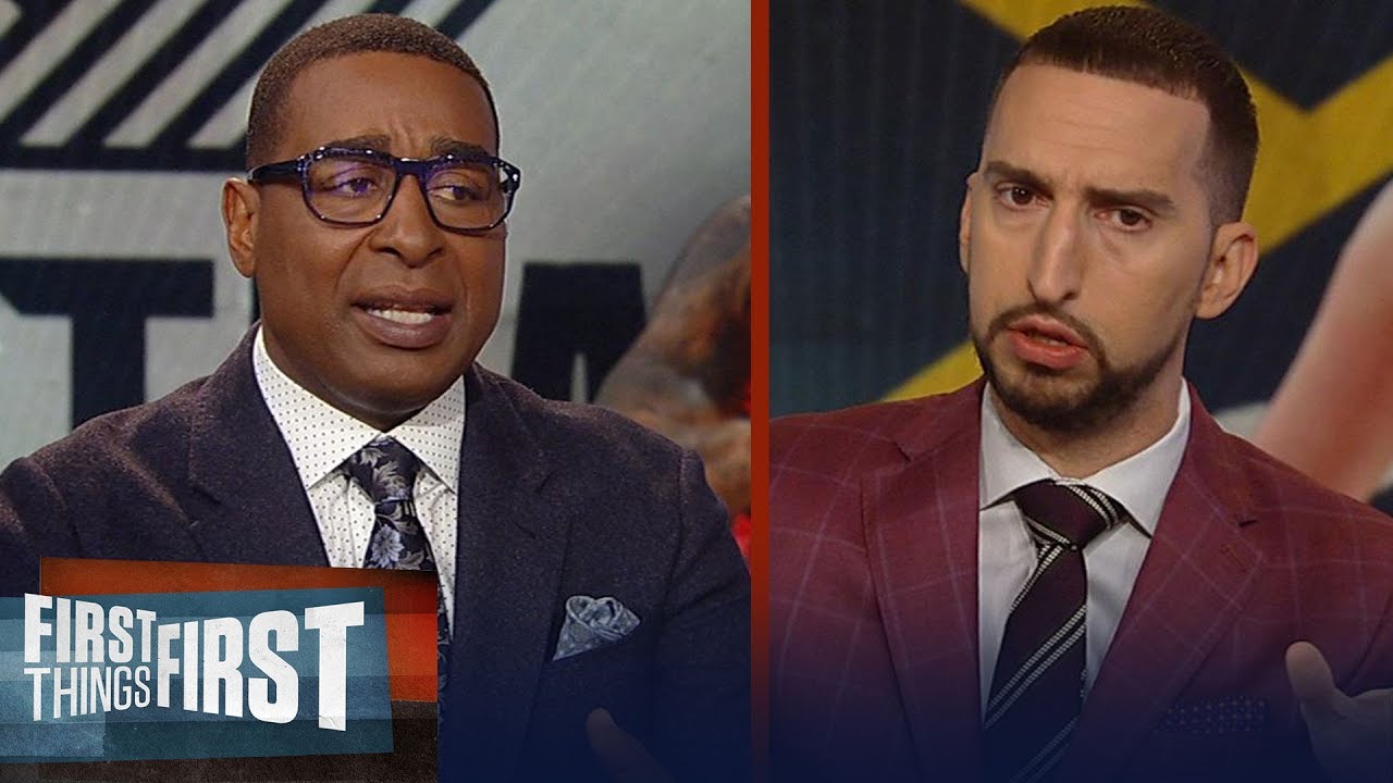 Blazers hold off Nuggets in Game 2 to even the series - Nick & Cris react | NBA | FIRST THINGS FIRST