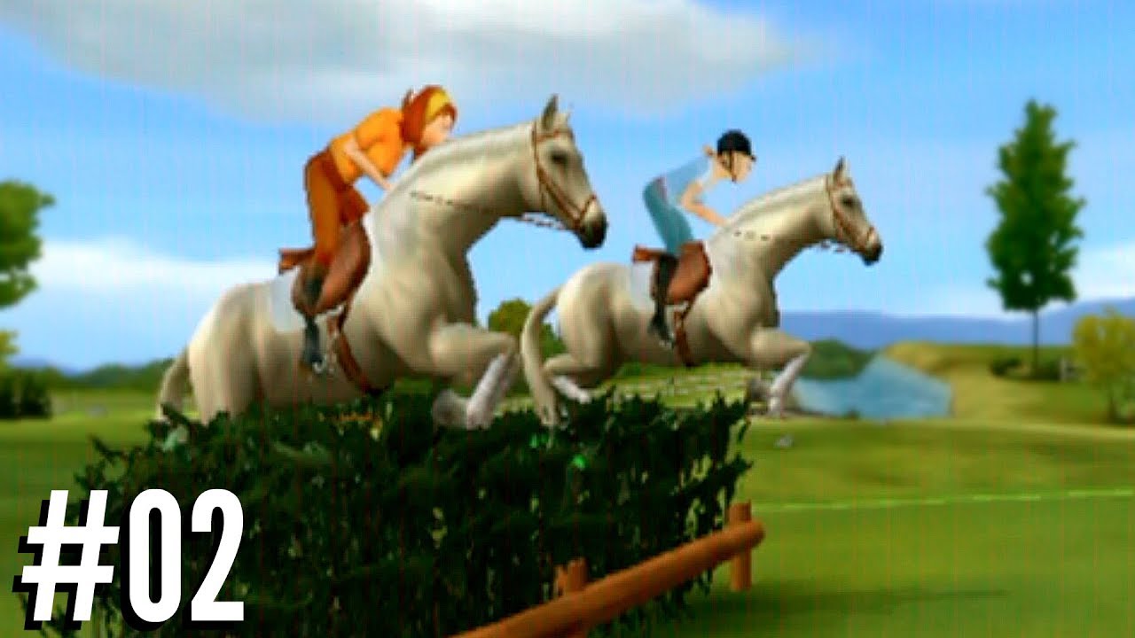 Racen tegen onze concurrent! | My Horse & Me 2 #02