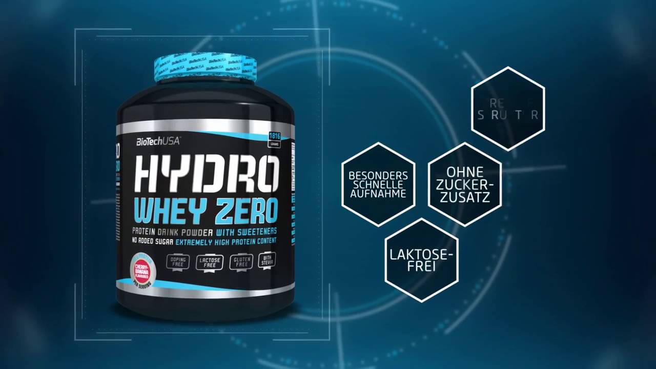 Hydro Whey ZERO, BioTechUSA hydrolyzed whey protein isolate in Bonn