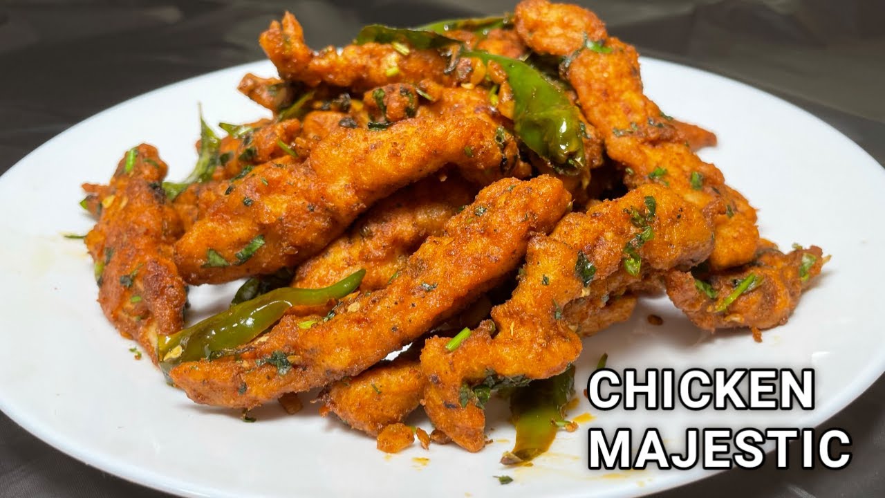 Hyderabadi Chicken Majestic | Hyderabadi Chicken Majestic Recipe| Chicken Appetizer|Restuarent Style