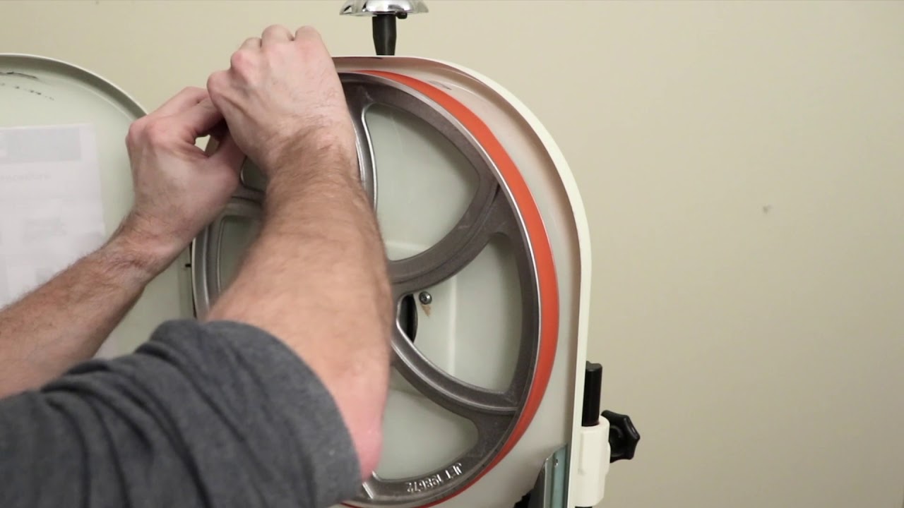 How to Install a Band Saw Tire
