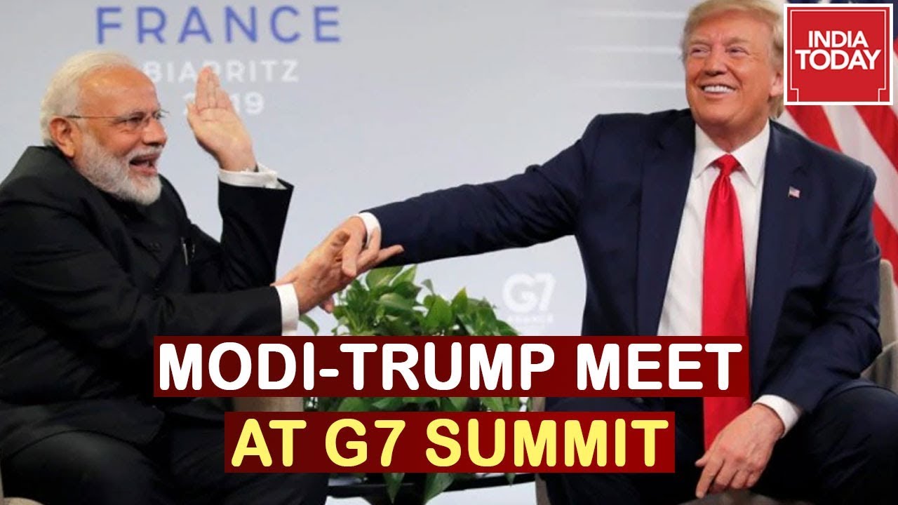G7 Updates: PM Modi Says Kashmir Issue Bilateral, Trump Makes U-Turn On Kashmir Mediation