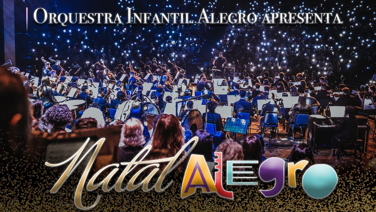 ❅ Concerto Natalino Alegro 2023 ❅ ORQUESTRA INFANTIL ALEGRO - Ao Vivo no Teatro Positivo.