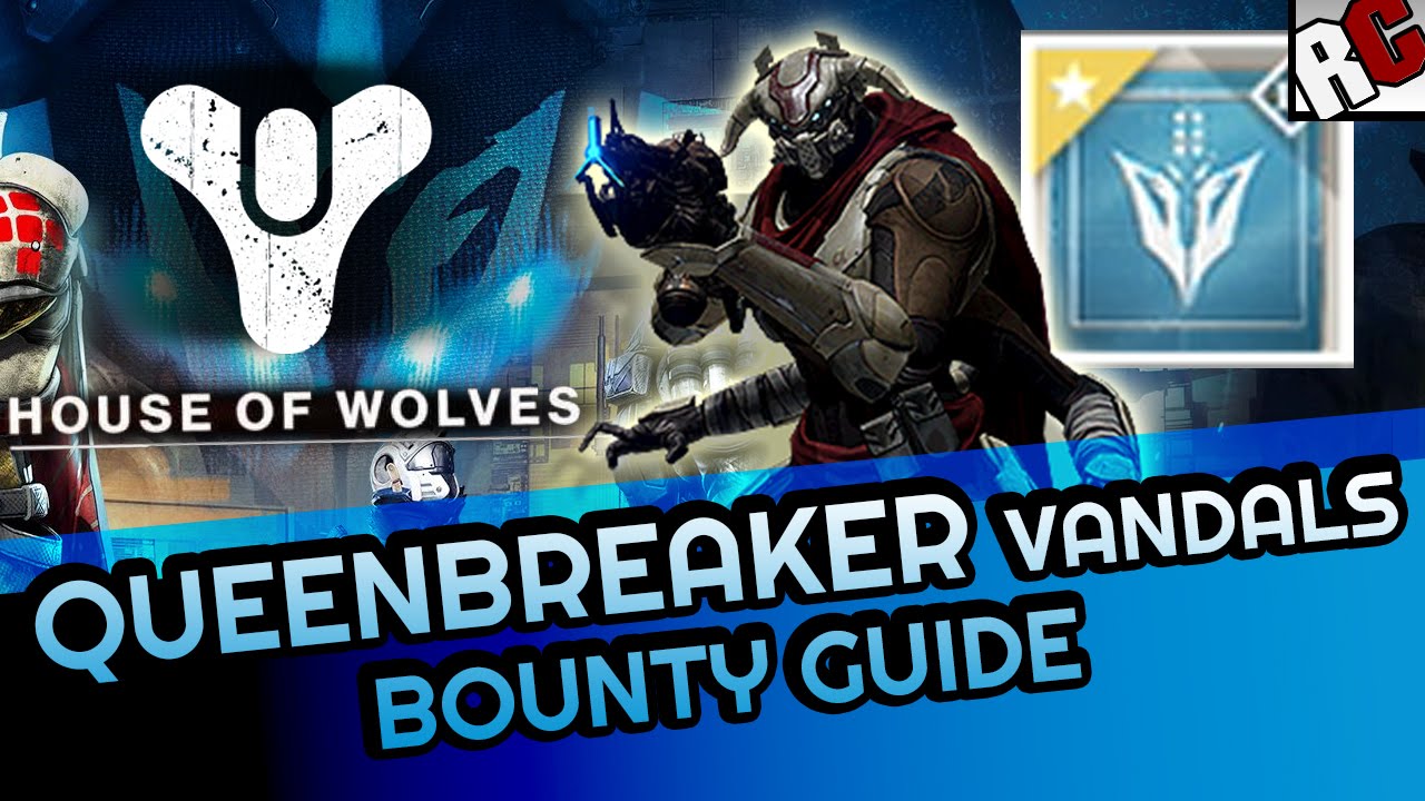 Destiny House of Wolves QUEENBREAKER VANDALS Bounty Guide - Petra Bounty (The Cinders)