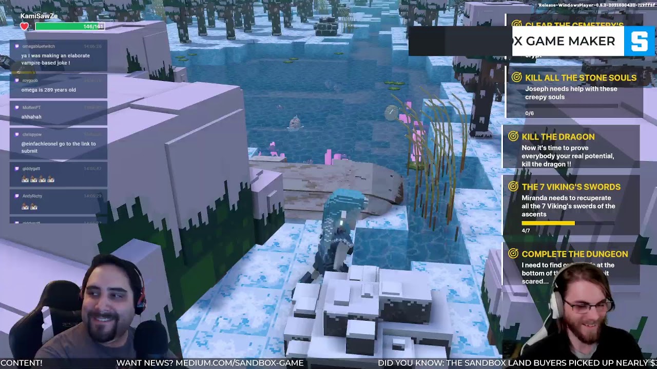 Let's Play Your Games with The Sandbox Game Maker - The Sandbox Wednesday Stream