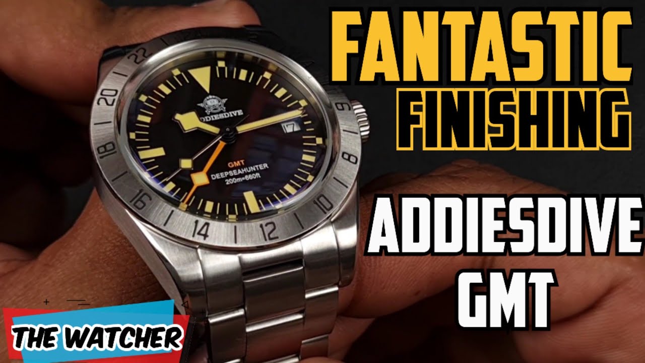 INCREDIBLE value from AddiesDive GMT watch | Full Review | The Watcher