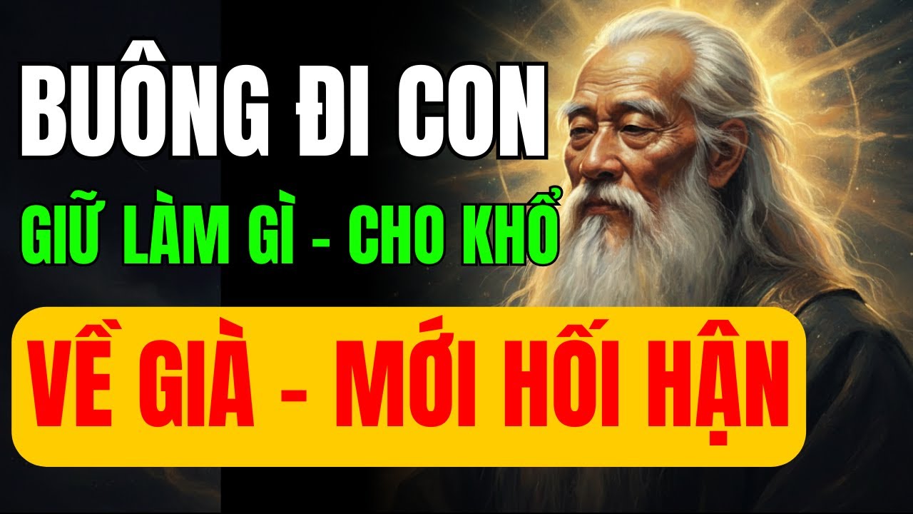 Cổ Nhân Dạy: Càng Sống Lâu, Càng Phải Biết Buông 6 Thứ Này Cho Nhẹ Đời | Nghe Để Thay Đổi