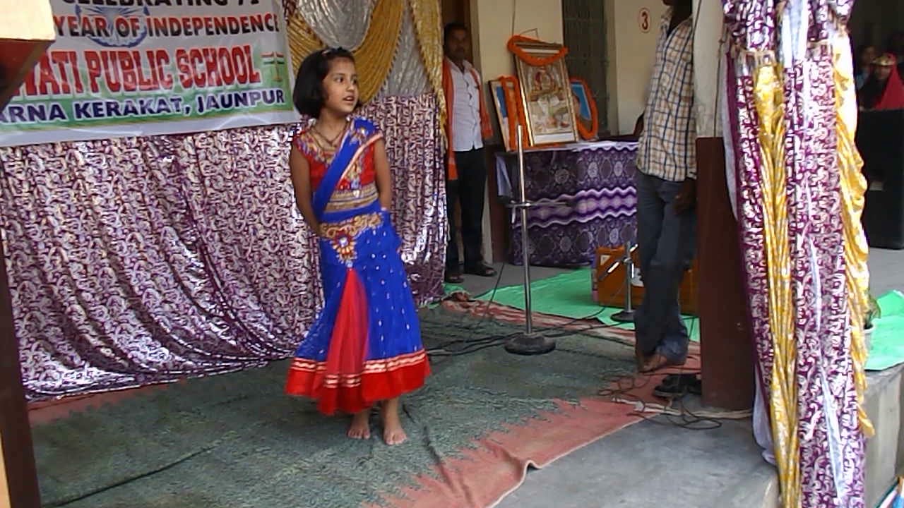 Pari ka gajab ka dance parvati public school jaunpur