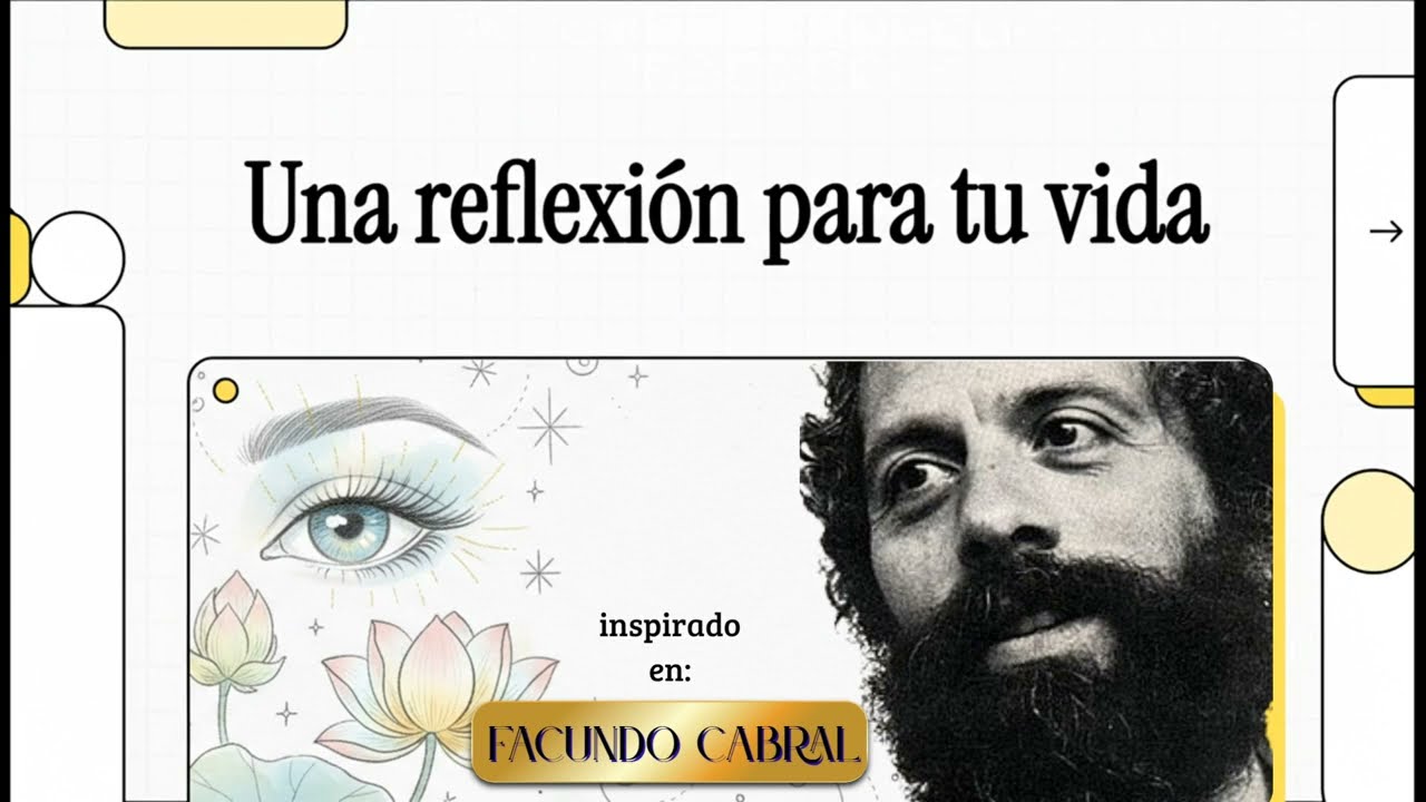 La mirada del milagro | Reflexión inspirada en Facundo Cabral