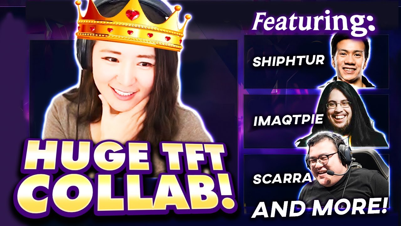 8 MAN STREAMER LOBBY ft. @imaqtpie, @scarra, @ShiphturLOL, + more! | TFT SET 10 - 13.24b