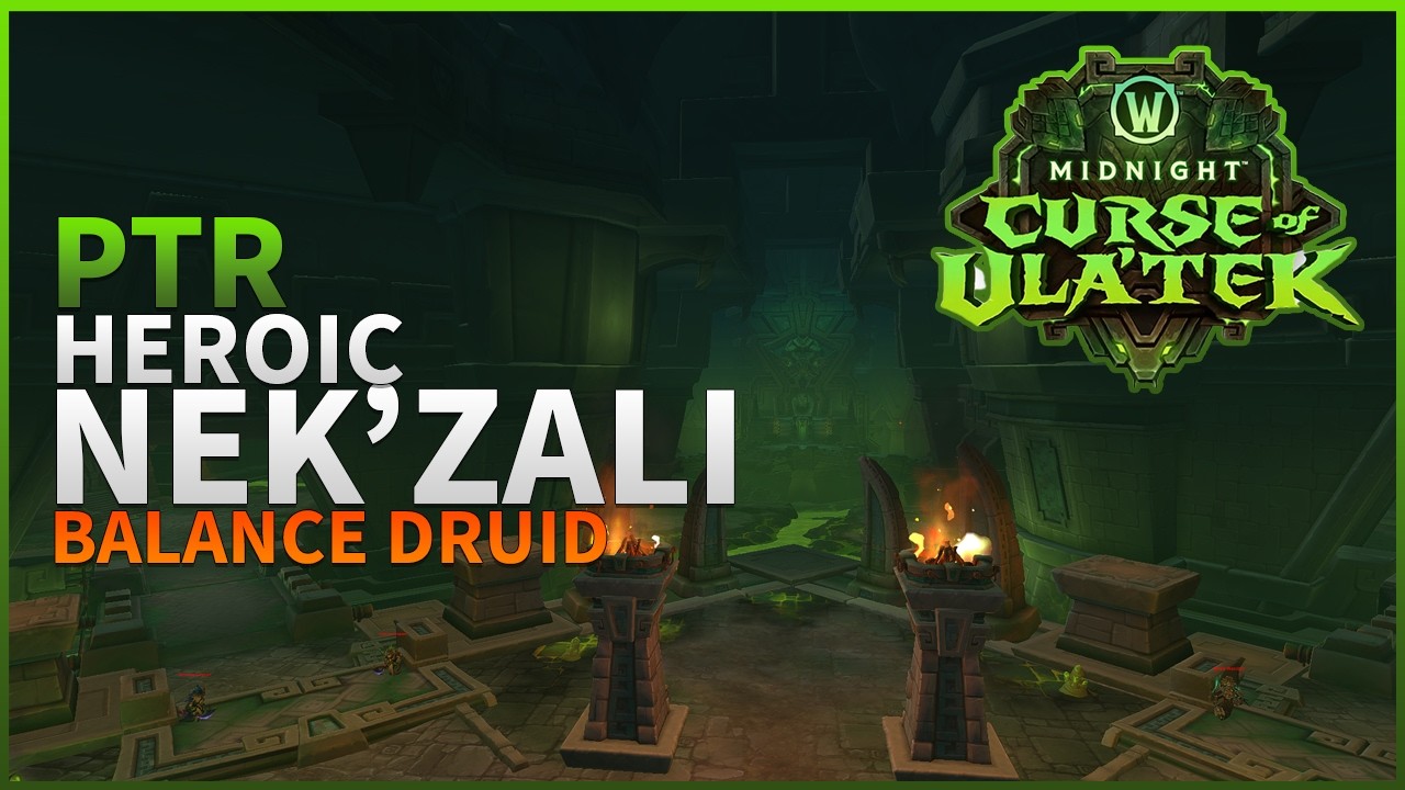Heroic Nek'zali | Midnight 12.1 Raid Testing | Venomous Abyss | Balance Druid