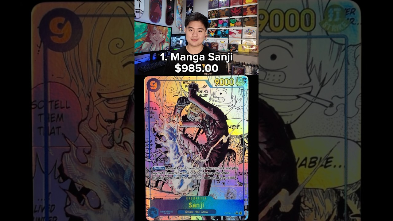 Top 10 Cards in One Piece TCG PRB02 🥳🥳 #onepiece #anime #manga #tcg #waifu #top10