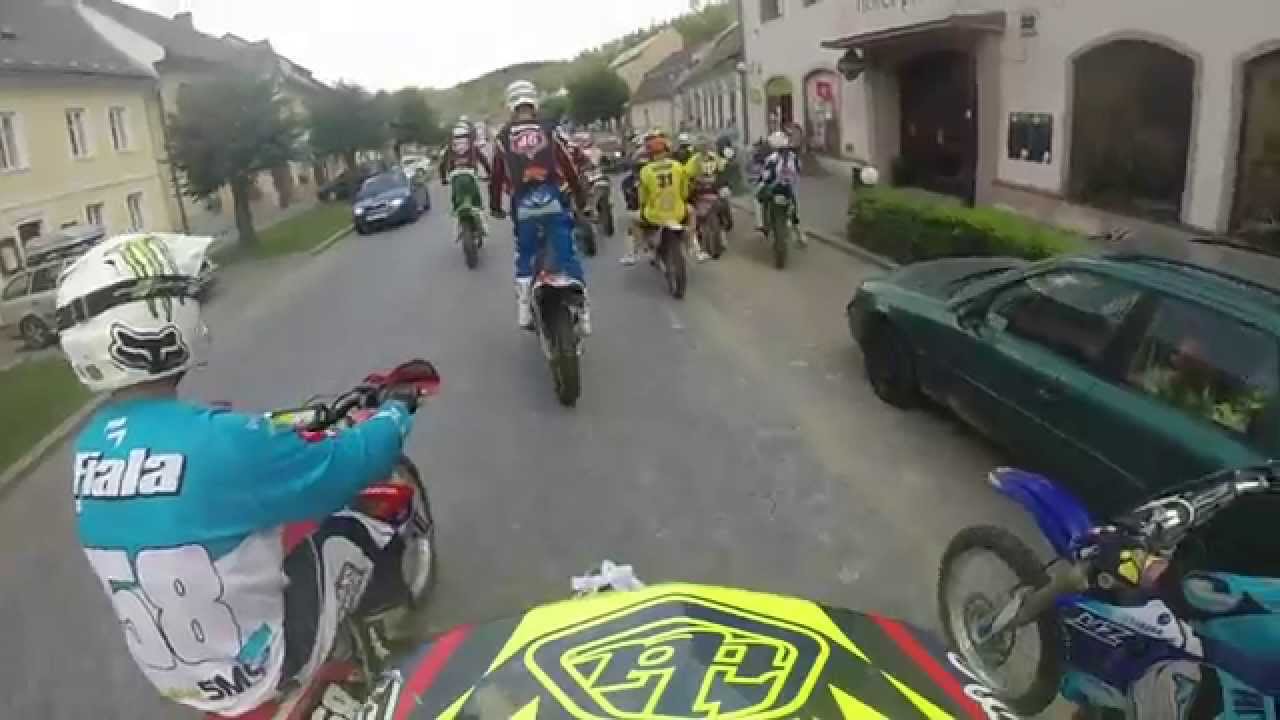 Motokrosová svatba- Kamila a Michal 26.7 2014- HD