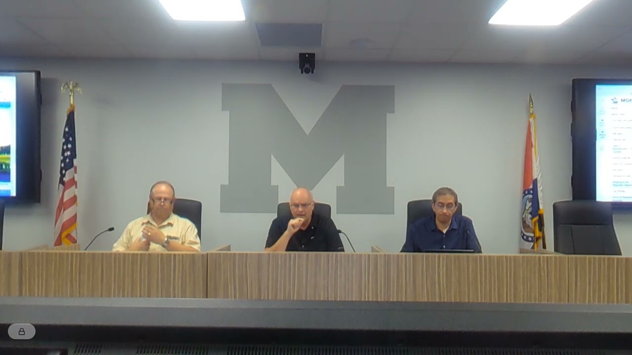 August 14, 2025 Monett City Council Meeting