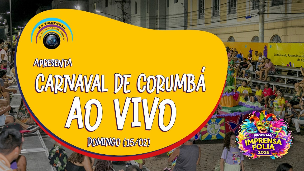 Carnaval de Corumbá 2026 - Escolas de Samba de Corumbá Iniciam Disputa Pelo Título Neste Domingo