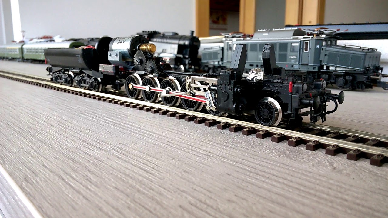 Kleinbahn BR 52 with Maxon 24 V motor and ZIMO MX 600 decoder