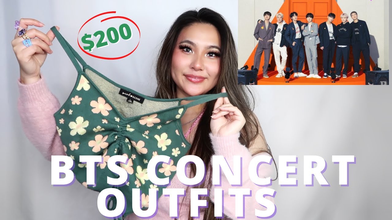 BTS + P1HARMONY CONCERT OUTFITS  + MAKEUP  HAUL // YESSTYLE + SHEIN | ShilaBui