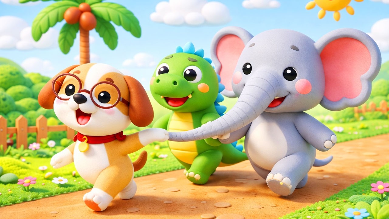 CH&Uacute; VOI CON RẤT CỪ REMIX - Li&ecirc;n Kh&uacute;c Ca Nhạc Thiếu Nhi Remix Vui Nhộn - Hoạt H&igrave;nh Ch&uacute; Voi Con