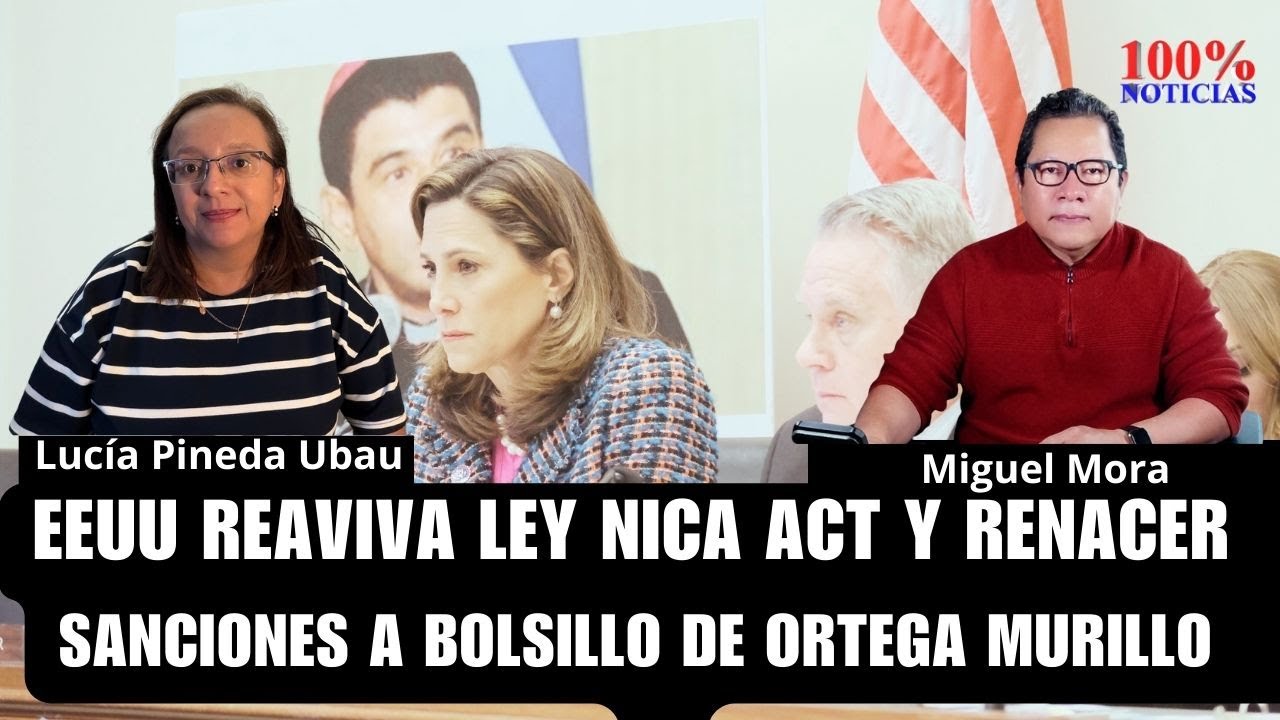 Presentan ley para sancionar bolsillo de Ortega y Murillo por crímenes contra iglesia católica