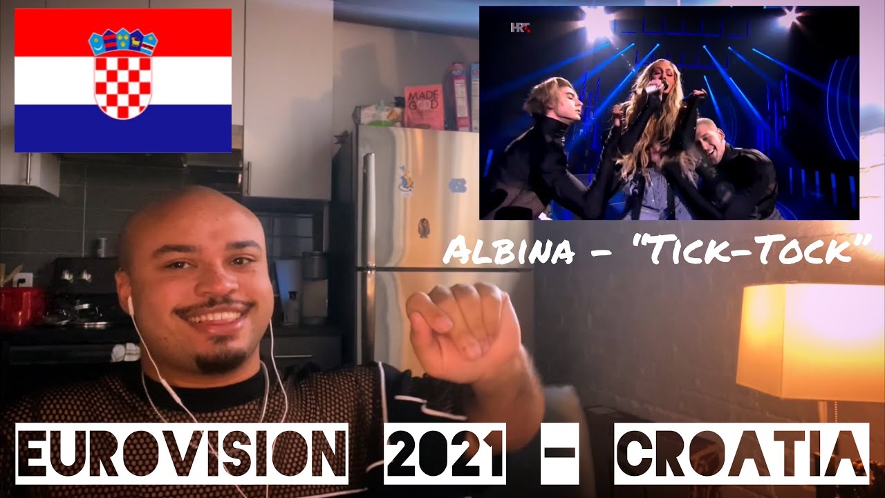 EUROVISION 2021 CROATIA REACTION - Albina “Tick-Tock”!