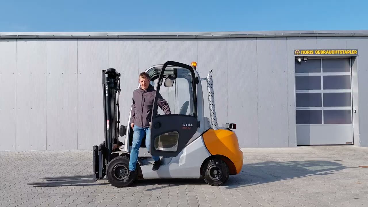STILL RX70-30 Diesel  3-Tonner Vorführ- und Erklärvideo BJ2007 -332 Noris Stapler