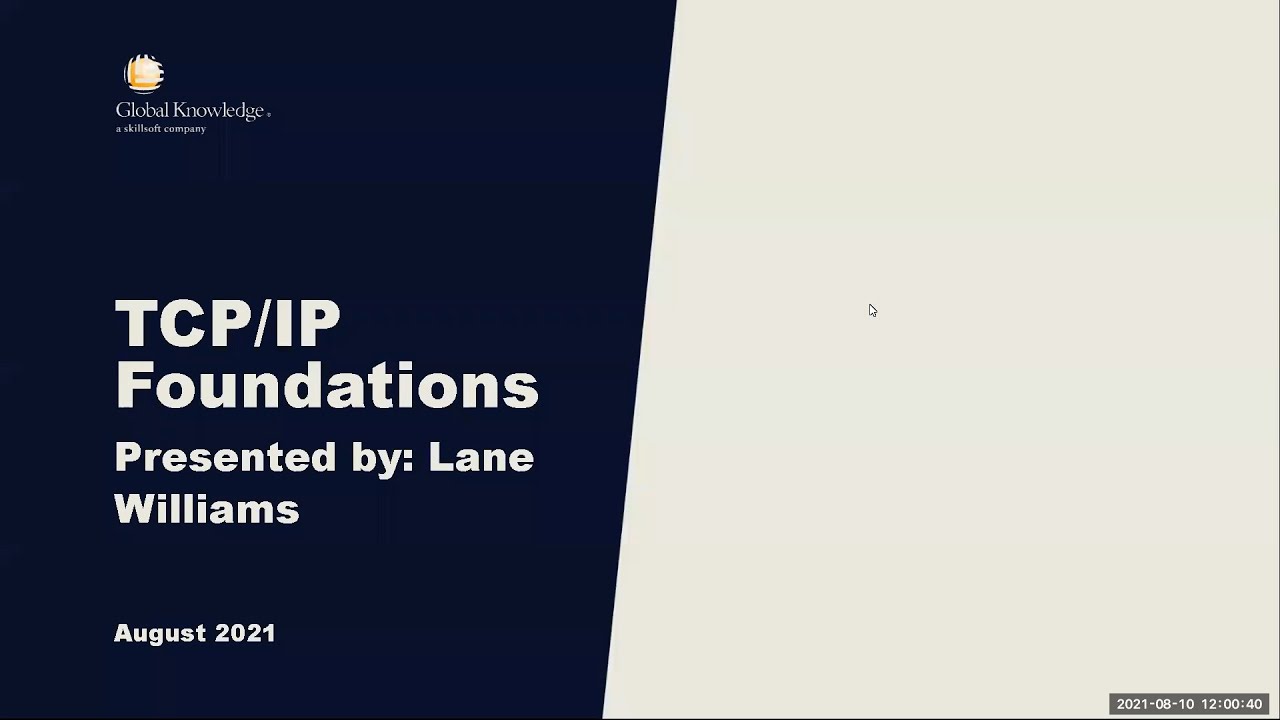 TCP/IP Foundations and Subnet Masking