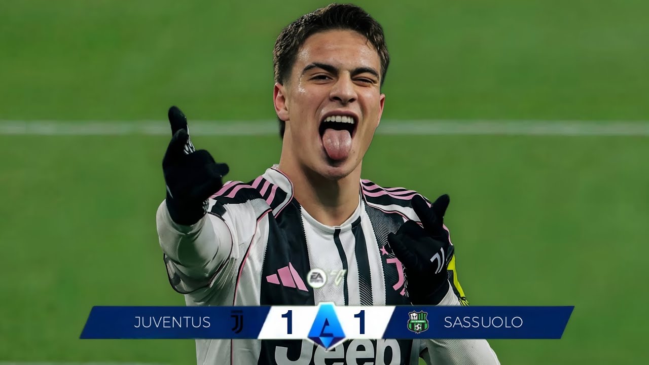 FULL HIGHLIGHT!! JUVENTUS VS SASSUOLO (1-1) | SERIE A 2025/26 | YILDIZ & PINAMOTI GOAL 