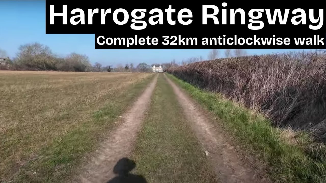 Harrogate Ringway - Complete 32km walk (Anticlockwise)