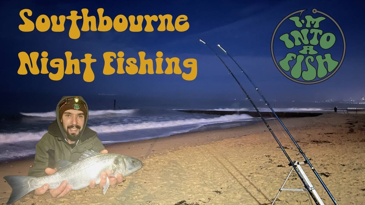 Southbourne Beach Fishing on a BIG Spring Tide