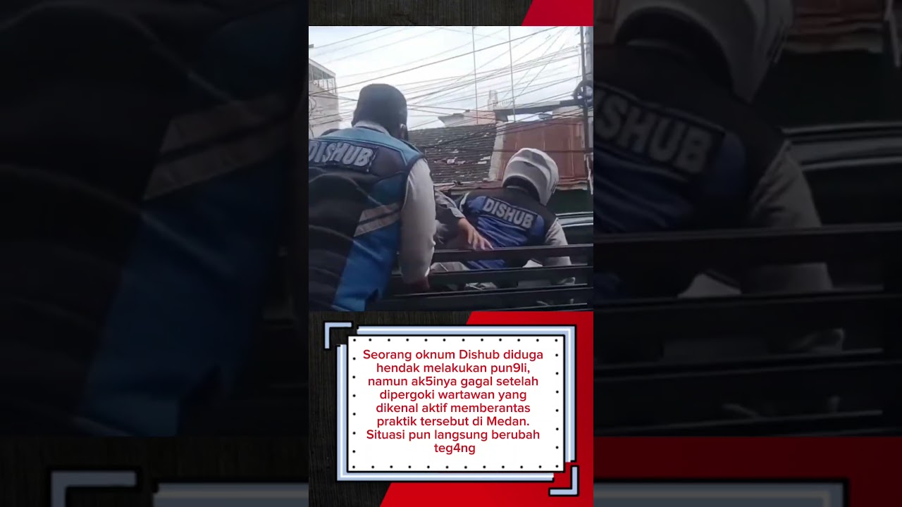 Oknum Dishub Kena Batunya #shortvideo #viralvideo #beritaterkini #dishub #pungli
