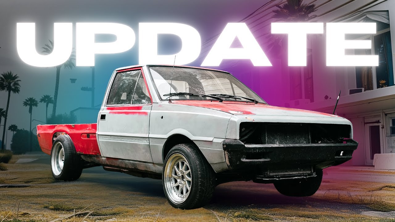 UPDATE PROJEKTU - Szeroka stal & JR Wheels ODMIENIŁY POLONEZA / FSO TRUCK #polonez #fso