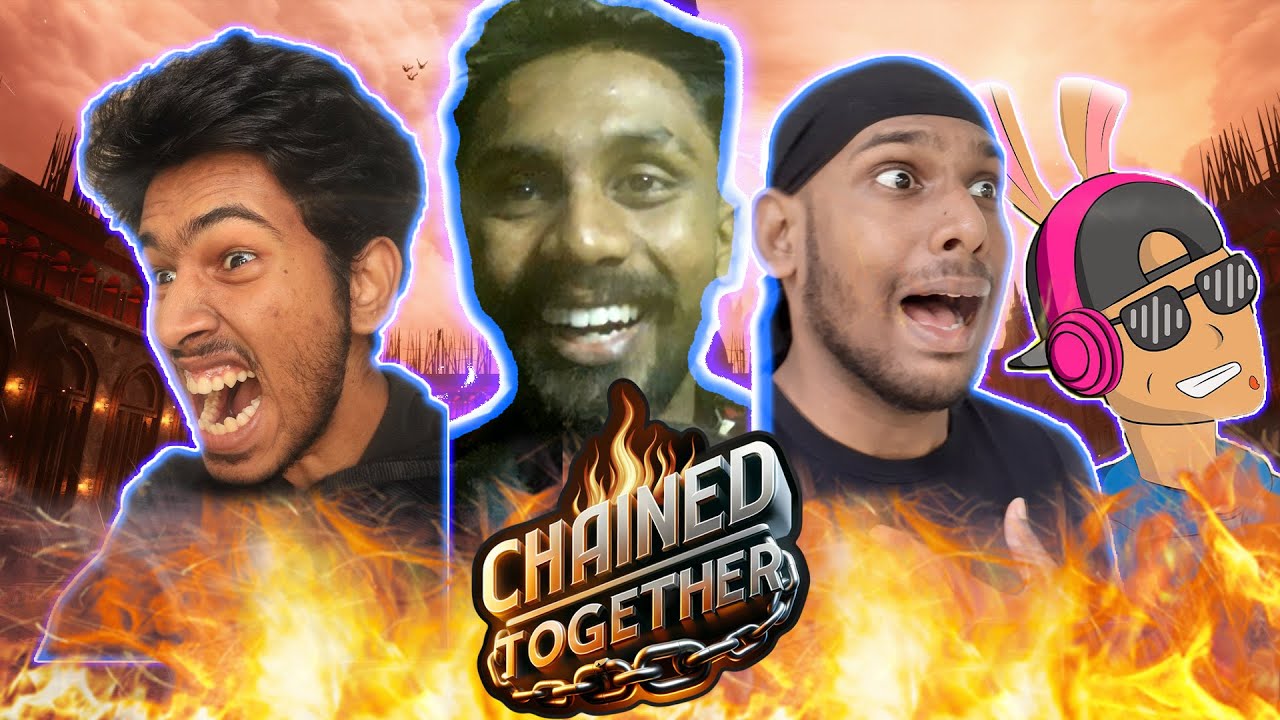 පැන්නා දිව්වා පැන්නා | Chained together Special Episode 2 |  @Rabbit9   @AllenKSL   @G_HOST_GAMING