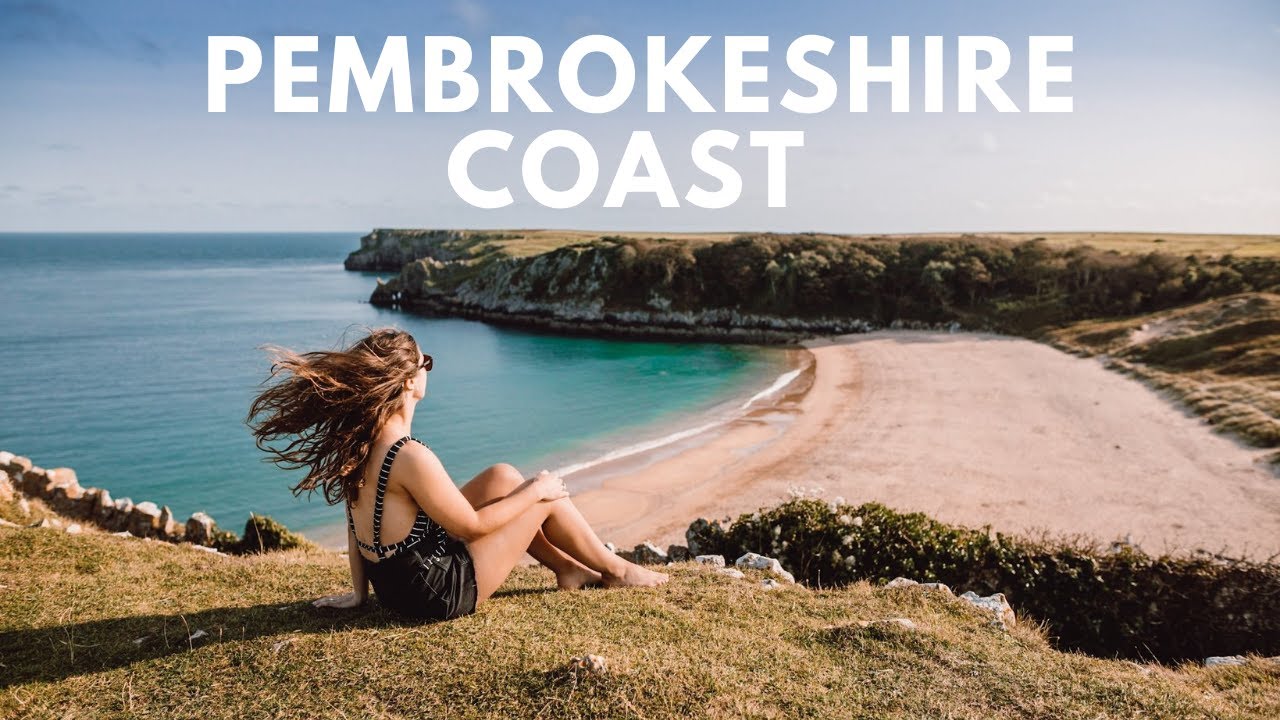 CAN YOU BELIEVE THIS IS WALES? - Barafundle Bay!