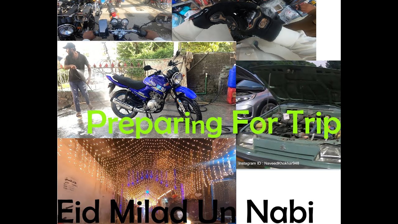 Preparing For Trip l Oil Change For Khyber l EID MILAD UN NABI l NK MOTOVLOGS
