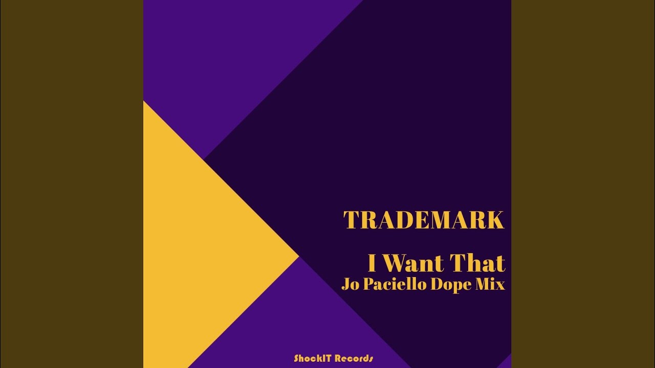 I want that (Jo Paciello Dope Mix)