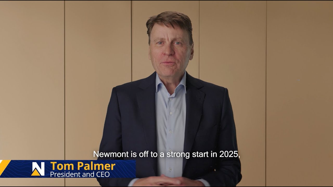 Newmont Reports First Quarter 2025 Results