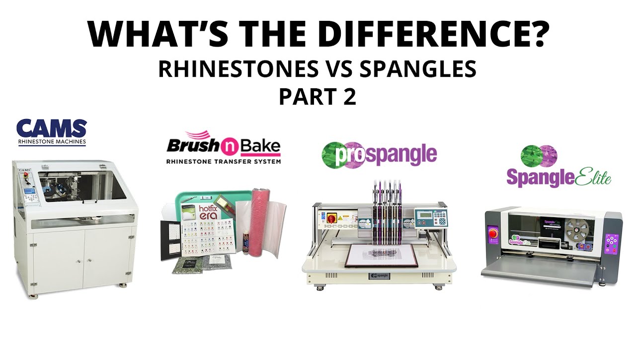 What's The Difference? Rhinestones vs. Spangles - Part Two
